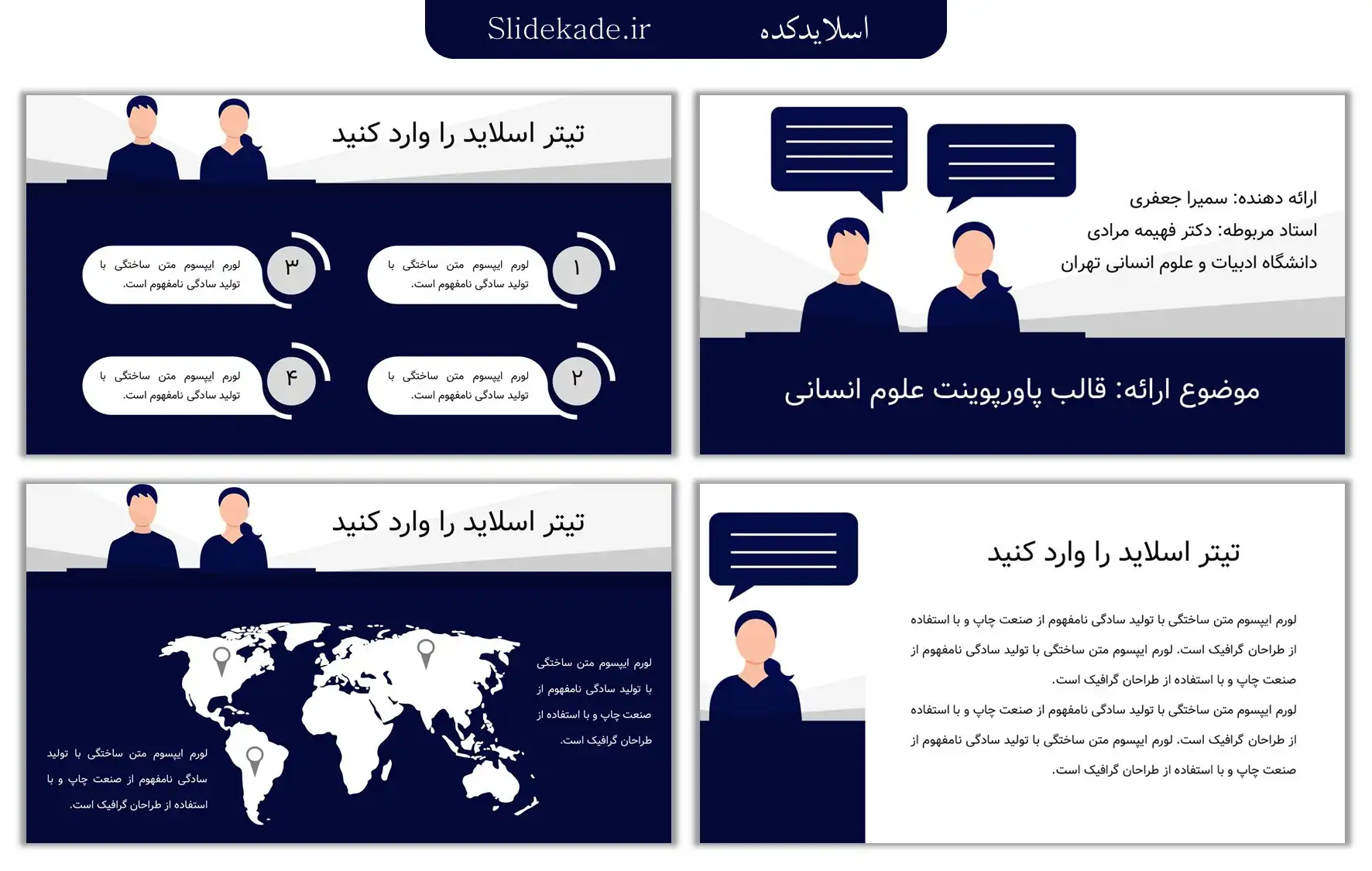 قالب پاورپوینت علوم انسانی