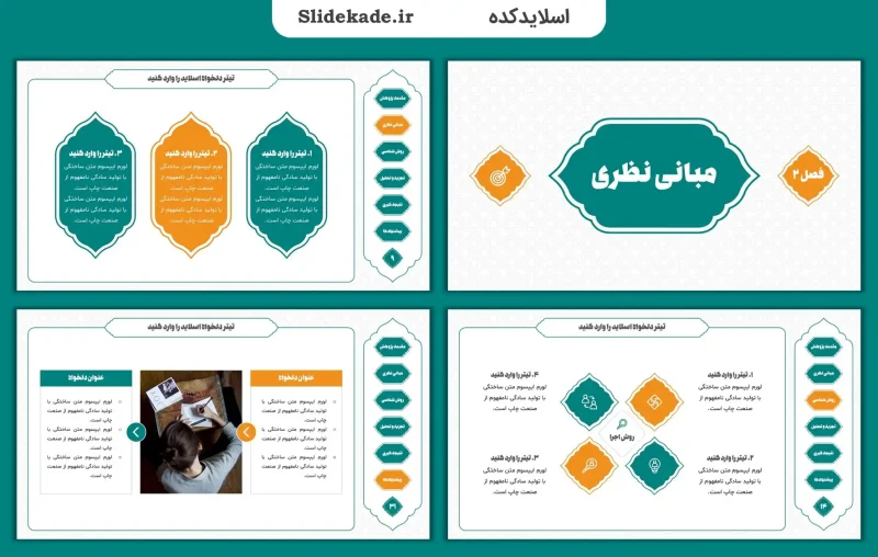 قالب پاورپوینت پایان نامه
