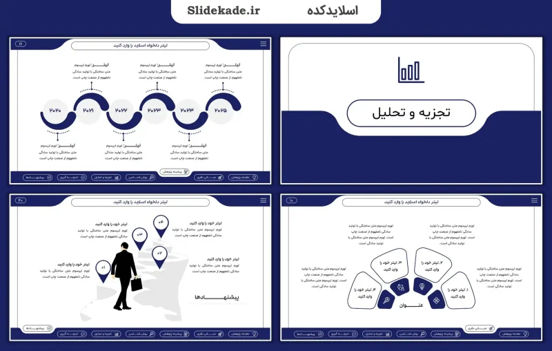 قالب پاورپوینت پایان نامه