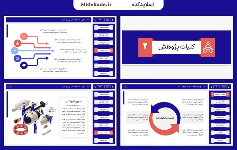 قالب پاورپوینت مهندسی مکانیک
